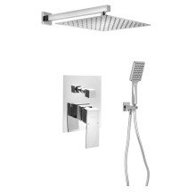 Sapho 1102-42-03 LATUS zestaw prysznicowy podtynkowy z baterią podtynkową 2 wyjścia chrom