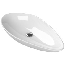 Sapho Ovali umywalka ceramiczna 74x38,5cm biała TU0713