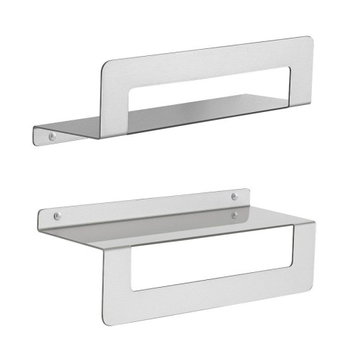 Gedy 2019383 CLEO półka zuchwytem na ręczniki 300mm stal nierdzewna mat