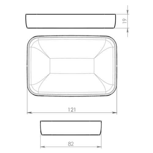 Gedy YL1110 YLENIA mydelniczka do postawienia różowy
