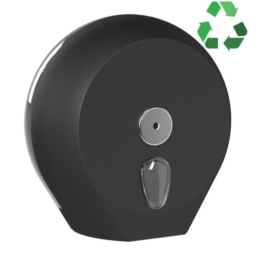 MARPLAST A75610VB ECOLORED dowoznik na papier toaletowy o średnica 23cm ABS Soft Touch czarny mat