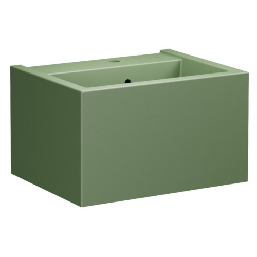 Kerasan 574011 KANAAL umywalka ceramiczna 60x465cm verde mat