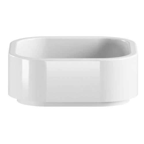 Kerasan 554401 HAKO umywalka ceramiczna nablatowa 40x40cm biały