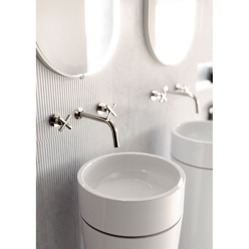 Kerasan 557001 OKE ceramiczna podstawa ścienna do umywalki 554001 biały