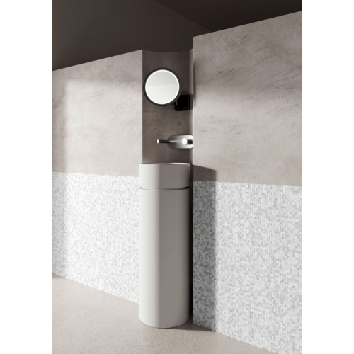 Kerasan 554001 OKE umywalka ceramiczna nablatowa średnica 30cm biały