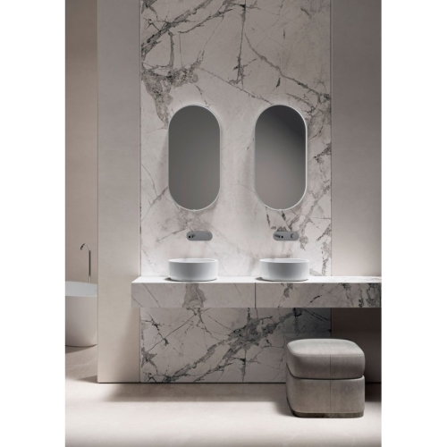 Kerasan 554001 OKE umywalka ceramiczna nablatowa średnica 30cm biały