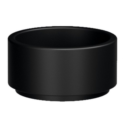 Kerasan 554031 OKE umywalka ceramiczna nablatowa średnica 30cm czarny mat