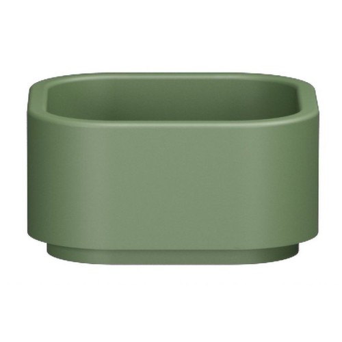 Kerasan 554311 HAKO umywalka ceramiczna nablatowa 30x30cm verde mat