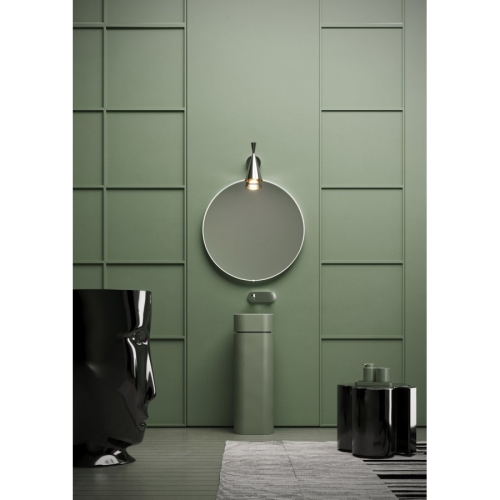 Kerasan 554311 HAKO umywalka ceramiczna nablatowa 30x30cm verde mat