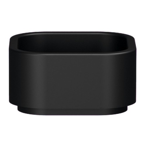 Kerasan 554331 HAKO umywalka ceramiczna nablatowa 30x30cm czarny mat