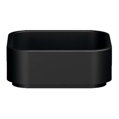 Kerasan 554431 HAKO umywalka ceramiczna nablatowa 40x40cm czarny mat