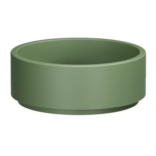 Kerasan 554111 OKE umywalka ceramiczna nablatowa średnica 40cm verde mat