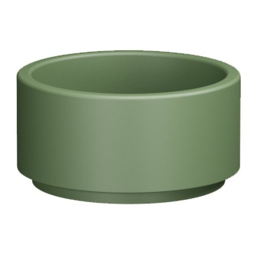 Kerasan 554011 OKE umywalka ceramiczna nablatowa średnica 30cm verde mat