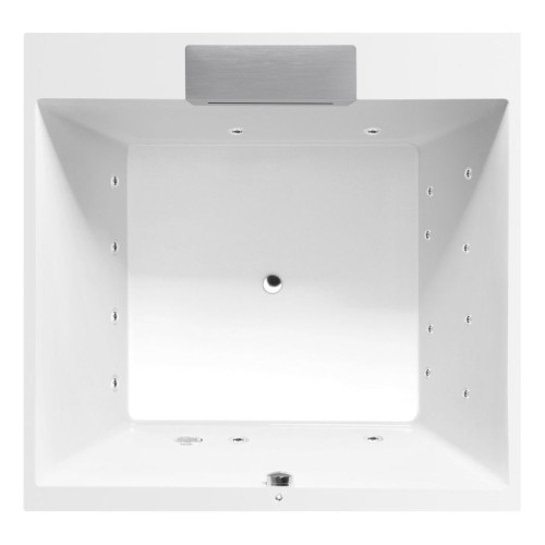 Polysan 23611F.1010 Came Falls wanna z hydromasażem 175x175x50cm Active Hydro chrom