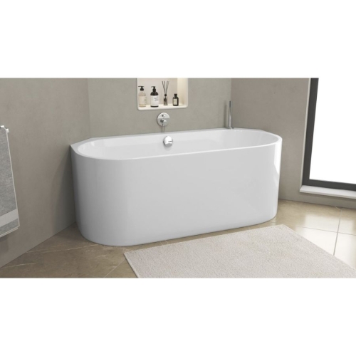 Polysan 34611MAR ASTRA AR MONOLITH wanna narożna 160x75x60cm biały
