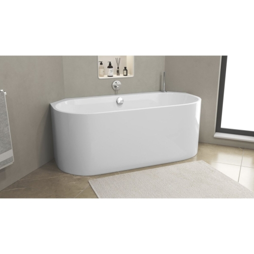 Polysan 34611MAR ASTRA AR MONOLITH wanna narożna 160x75x60cm biały
