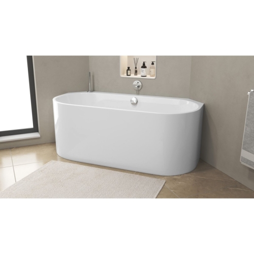 Polysan 89139MA VIVA A MONOLITH wanna narożna 180x75x60cm biały