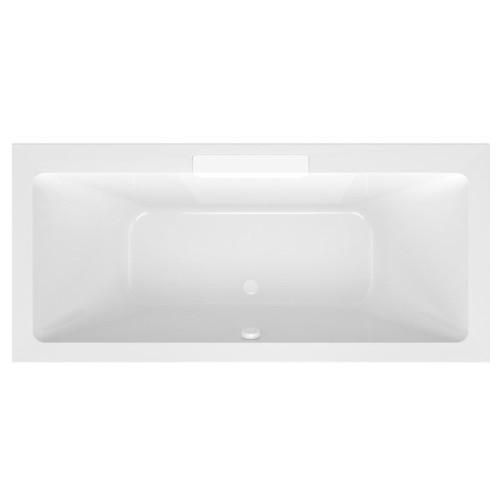 Polysan 73836.101 CASCATA wanna prostokątna 185x85x45cm kaskada biała