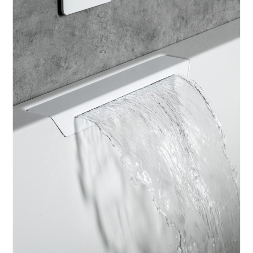 Polysan 73836ML.101 CASCATA L MONOLITH wanna prostokątna 180x80x60cm kaskada biała