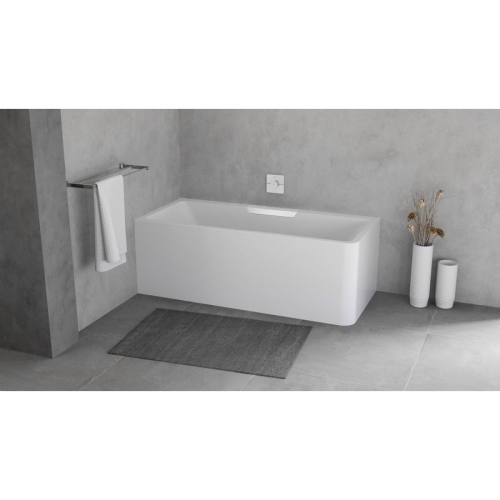 Polysan 73836ML.101 CASCATA L MONOLITH wanna prostokątna 180x80x60cm kaskada biała
