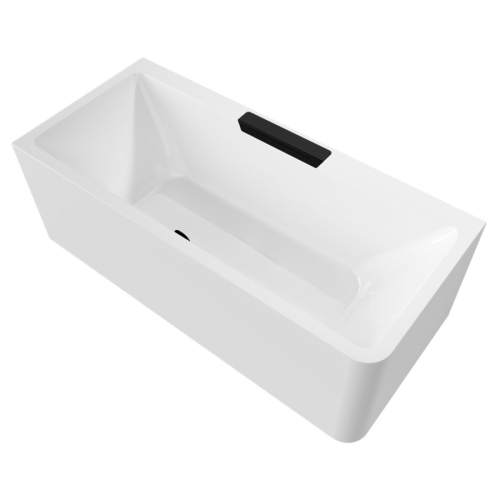 Polysan 73836ML.102 CASCATA L MONOLITH wanna prostokątna 180x80x60 kaskada czarna