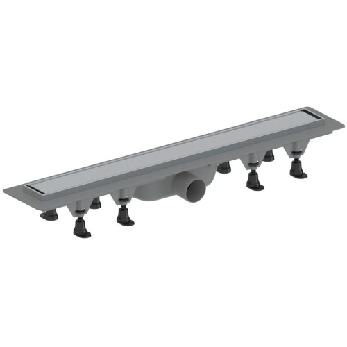 Polysan 73672 FLIDO odpływ liniowy z rusztem ze stali nierdzewnej do płytek L-710 DN50