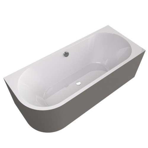 Polysan 72129M.43 VIVA R MONOLITH wanna wolnostojąca przyścienna 180x75x60cm biały/agila
