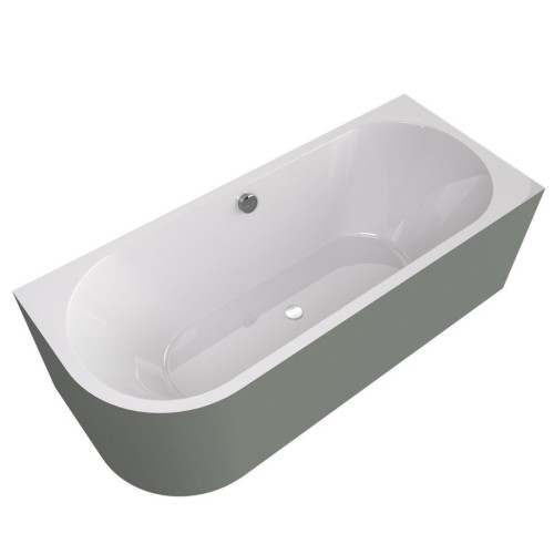 Polysan 78119M.44 VIVA R MONOLITH wanna wolnostojąca przyścienna 170x75x60cm biały/verde