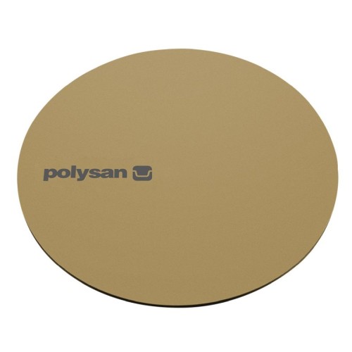 Polysan 72731GB Mirai okrągła maskownica syfonu złoto mat