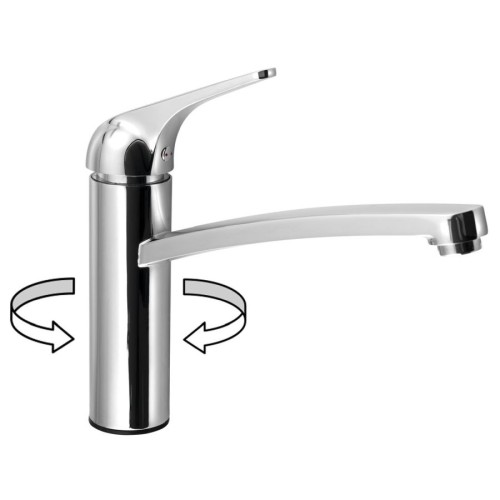 Sapho MJ125 Lison bateria zlewozmywakowa chrom