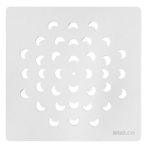 Gelco KSM104W XENA kwadratowa maskownica syfonu biały