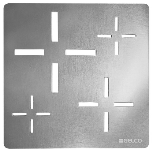 Gelco KSM107CH XENA kwadratowa maskownica syfonu chrom