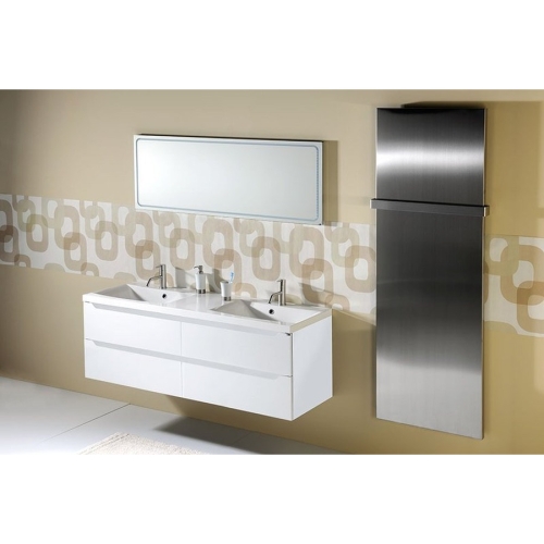 Sapho WA150-3025 WAVE szafka umywalkowa 1497x50x478cm biała/dąb cuneo