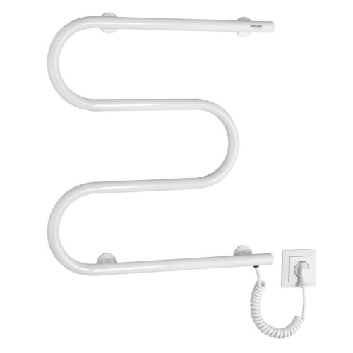 Aqualine SU155 VIPE elektryczna suszarka na ręczniki 500x500mm 59W biały