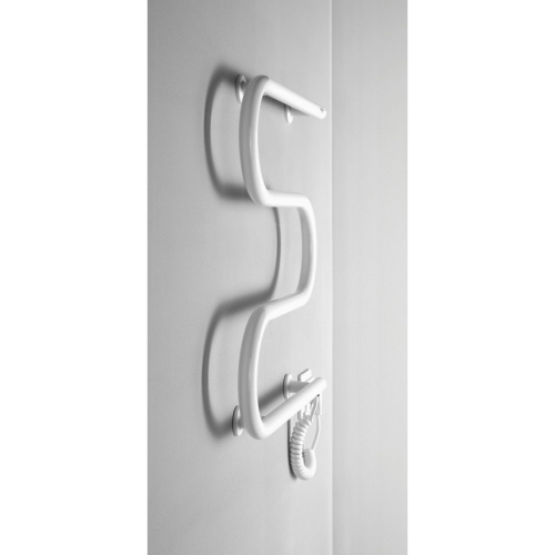 Aqualine SU155 VIPE elektryczna suszarka na ręczniki 500x500mm 59W biały