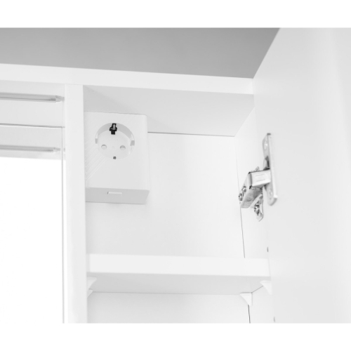Aqualine 45025S ZOJA/KERAMIA FRESH STRIP szafka z lustrem i oświetleniem LED 70x60x14cm biały