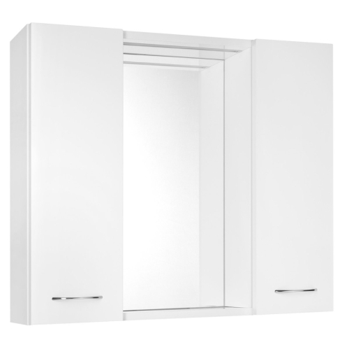 Aqualine 45025S ZOJA/KERAMIA FRESH STRIP szafka z lustrem i oświetleniem LED 70x60x14cm biały