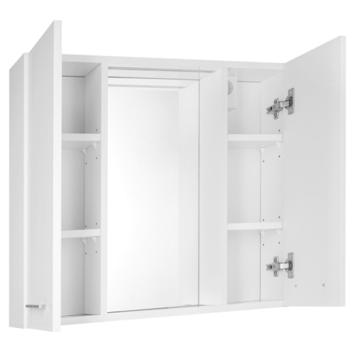 Aqualine 45025S ZOJA/KERAMIA FRESH STRIP szafka z lustrem i oświetleniem LED 70x60x14cm biały