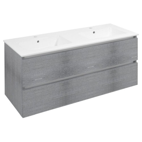 Sapho EZ121-1111 EZARA szafka pod umywalkę 120x55x46cm dąb srebrny