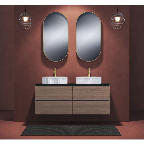 Sapho EZ141-3030 EZARA szafka pod umywalkę 140x55x46cm biały połysk