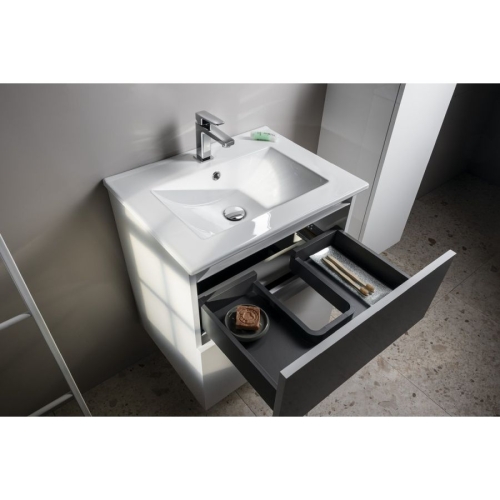 Sapho EZ601-2525 EZARA szafka pod umywalkę 592x64x46cm dąb cuneo