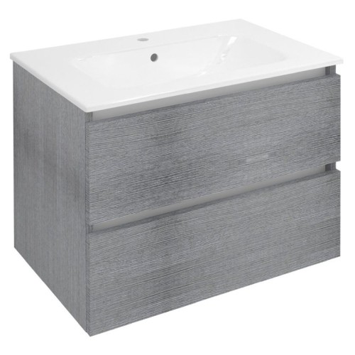 Sapho EZ701-1111 EZARA szafka pod umywalkę 698x52x46cm dąb srebrny