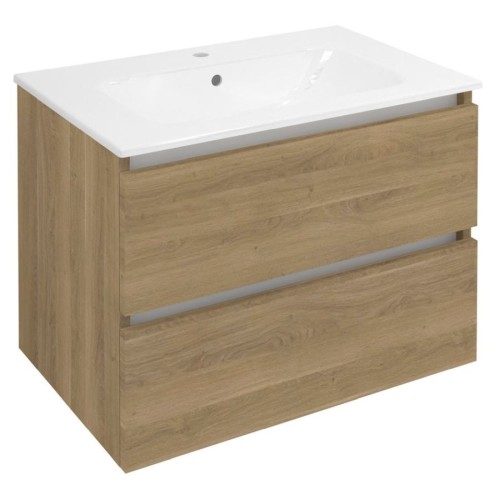 Sapho EZ701-2525 EZARA szafka pod umywalkę 698x52x46cm dąb cuneo