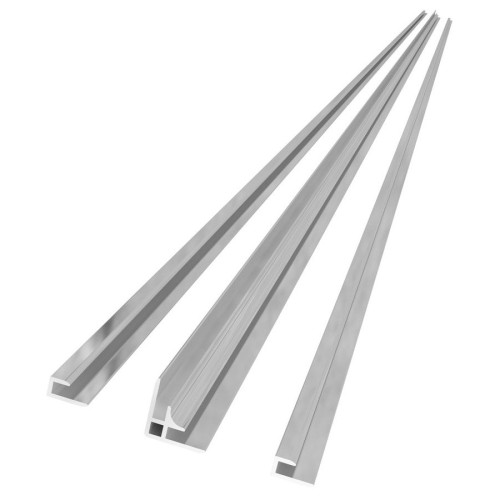 Aqualine DP21CH DENIPAN zestaw profili do instalacji narożnej 2100mm chrom