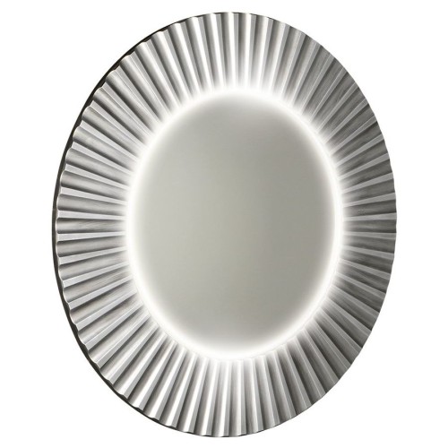 Sapho PD952 PRIDE STRIP okrągłe lustro z oświetleniem LED w ramie średnica 90cm srebro