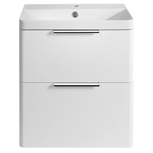 Aqualine DN254 DENEB szafka umywalkowa 505x55x345cm biały mat