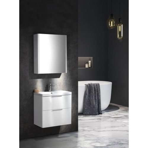 Aqualine DN254 DENEB szafka umywalkowa 505x55x345cm biały mat
