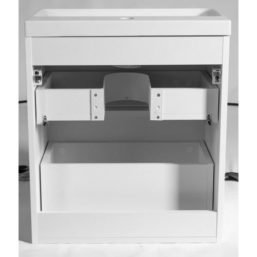 Aqualine DN264 DENEB szafka umywalkowa 605x55x345cm biały mat