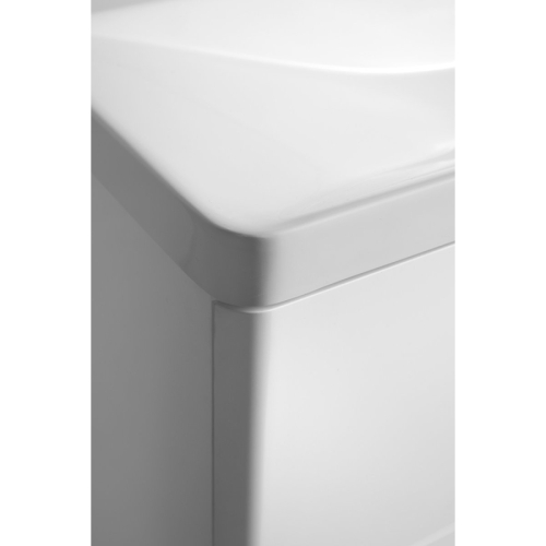 Aqualine DN284 DENEB szafka umywalkowa 805x55x394cm biały mat