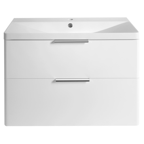Aqualine DN284 DENEB szafka umywalkowa 805x55x394cm biały mat